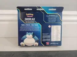 New and Factory Sealed Pokemon TCG Snorlax Pin Collection Box with Promo Card - Image 2