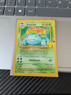 Venusaur 15/102 Holo Celebrations Classic Collection Pokemon Card - Image 2