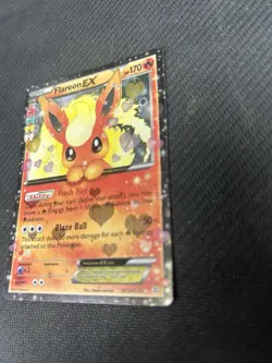 Pokemon TCG Flareon EX Radiant Collection Holo Card RC6/RC32 Generations 2016 - Image 2