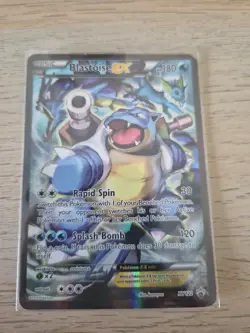 Blastoise EX XY122 Generations Red & Blue Collection Promo Pokemon Card MP - Image 1