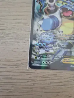 Blastoise EX XY122 Generations Red & Blue Collection Promo Pokemon Card MP - Image 5