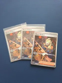Pokemon TCG Boss's Orders Special Illustration Rare Paldea Evolved Card 265/193 - Image 1