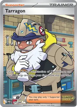 Tarragon 116/088 Ultra Rare Perfect Order Pokemon Holo Near Mint - Image 1