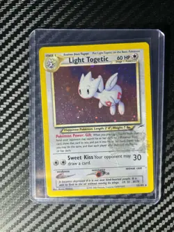 Nintendo Pokemon TCG Neo Destiny Light Togetic 15/105 Holo Rare English 2000 - Image 1