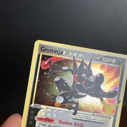 Greninja Gold Star SWSH144 Celebrations Black Star Promo 2021 Pokemon Card Swirl - Image 3