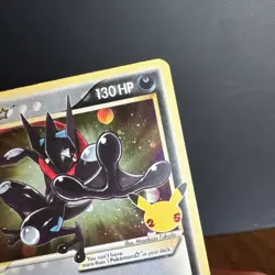 Greninja Gold Star SWSH144 Celebrations Black Star Promo 2021 Pokemon Card Swirl - Image 4