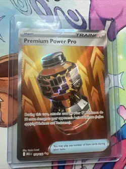 Premium Power Pro 174/132 Pokemon TCG ME01 Mega Evolution Full Art Ultra Rare NM - Image 2