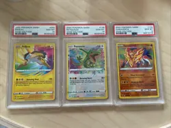 Pokemon Vivid Voltage Amazing Rare PSA 10 Set. Rayquaza 138 Raikou 50 Zamazenta - Image 2