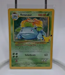 Venusaur 15/102 Holo Celebrations Classic Collection Pokemon Card - Image 1
