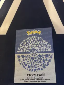 Vaporeon #134 Cracked Ice Holo Crystal Card Collection 2025 - Shadow Pokemon - Image 2