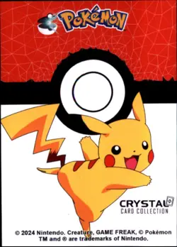 Pokemon Crystal Card Collection Set #058 Growlithe Cracked Ice Holo Foil - Image 2
