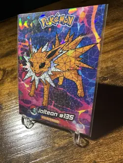 Jolteon #135 - Cracked Ice Holo - Crystal Collection 2024 - Pokemon Card - Image 2