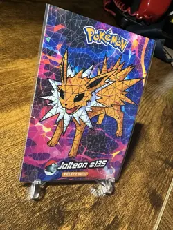 Jolteon #135 - Cracked Ice Holo - Crystal Collection 2024 - Pokemon Card - Image 3