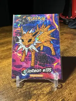 Jolteon #135 - Cracked Ice Holo - Crystal Collection 2024 - Pokemon Card - Image 4