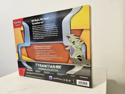 Tyranitar Ex Premium Collection Box Pokemon Sealed TCG With Promo & Card Display - Image 2