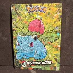Ivysaur #2 - Cracked Ice Holo - Crystal Collection 2024 - Pokemon Card - Image 1