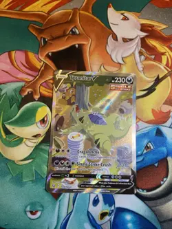 2021 Pokemon SWSH Battle Styles Tyranitar V Alt Art 155/163 🔥 - Image 2