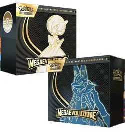 Pokemon ETB Megaevoluzione Mega Evolution Set Trainer Star Player Sealed Ita - Image 1