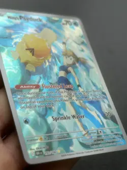 Pokemon TCG Misty's Psyduck Destined Rivals 193/182 Illustration Rare Card - Image 3
