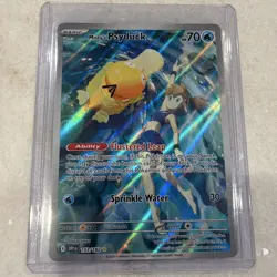 Pokemon TCG Misty's Psyduck Sv10 Destined Rivals IR Full Art Holo 193/182 - Image 1