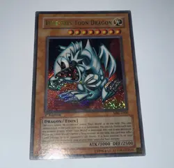 Yugioh Blue-Eyes Toon Dragon MRL-E000 Secret Rare 1st Edition (LP) - Image 1