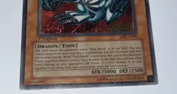 Yugioh Blue-Eyes Toon Dragon MRL-E000 Secret Rare 1st Edition (LP) - Image 3