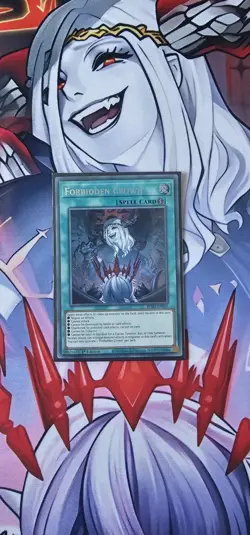 Yu-Gi-Oh! TCG Forbidden Crown 1st Edition Secret Rare BPRO-EN067 Mint Condition - Image 2