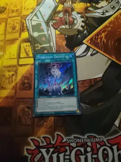 Yu-Gi-Oh! TCG Forbidden Crown 1st Edition Secret Rare BPRO-EN067 Mint Condition - Image 1