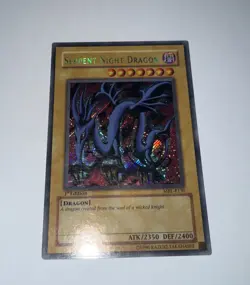 Yugioh Serpent Night Dragon MRL - E130 1st Edition Secret Rare (NM+) - Image 1
