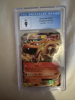 Pokemon Charizard EX Flashfire 11/106 Ultra Rare Holo CGC 9 - Image 1