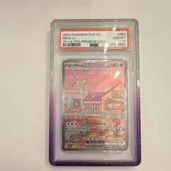 PSA 10 2023 POKEMON TCG SV PROMO MEW EX 053 EN HOLO POKEMON CARD 6+ - Image 1