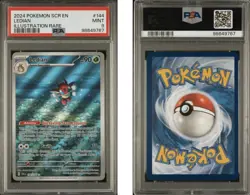 Pokemon 2024 Stellar Crown Ledian 144/142 Holo Illustration Rare EN PSA 9 - Image 3
