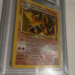 Blaine's Charizard Gym Challenge Unlimited Holo #2/132 BGS 9 2000 Pokemon Error - Image 4