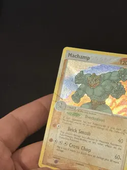 Pokemon TCG Hidden Legends Machamp Holo Rare Card 9/101 MP Condition - Image 3