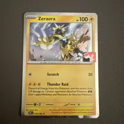 Zeraora (Cosmos Holo) Prize Pack Series 9 078/182 Pokemon - Image 1