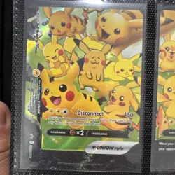 Pokemon Celebrations - Pikachu V-UNION Set - SWSH139 SWSH140 SWSH141 SWSH142 NM - Image 3