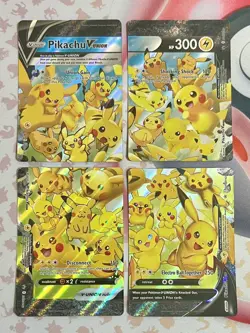Pokemon Celebrations - Pikachu V-UNION Set - SWSH139 SWSH140 SWSH141 SWSH142 NM - Image 1