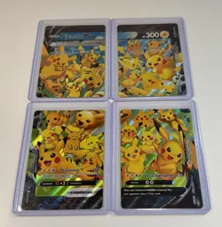 Pokemon Celebrations - Pikachu V-UNION Set - SWSH139 SWSH140 SWSH141 SWSH142 NM - Image 1