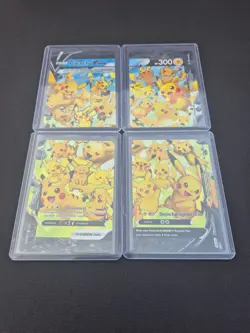 Pokemon Celebrations - Pikachu V-UNION Set - SWSH139 SWSH140 SWSH141 SWSH142 NM - Image 1
