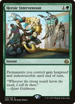 Heroic Intervention - M/NM - Magic The Gathering, MTG - Aether Revolt - Image 1