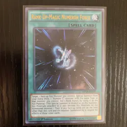 YUGIOH Rank-Up-Magic Numeron Force MP14-EN101 1ST EDITION NM NEVER PLAYED!!!. - Image 1
