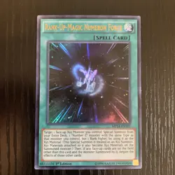 YUGIOH Rank-Up-Magic Numeron Force MP14-EN101 1ST EDITION NM NEVER PLAYED!!!. - Image 2