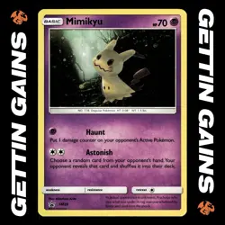 Mimikyu - SM29 - Black Star Promo - Pokemon Card - NM/M - Image 1
