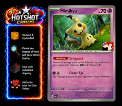 Mimikyu 097/193 Prize Pack Series - Pokemon Card NM - Image 1
