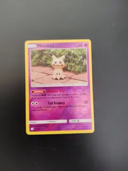 Pokemon Card Mimikyu Cosmic Eclipse Reverse Holo Rare 97/236 Near Mint - Image 1