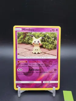 Mimikyu 97/236 Cosmic Eclipse Reverse Holo LP Pokemon Card - Image 1