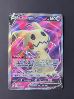 Pokemon TCG Mimikyu v Full Art Battle Styles Card 148/163 Near Mint Condition - Image 1