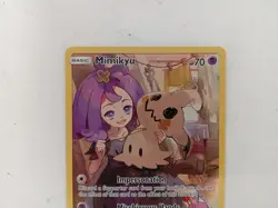 Pokemon Mimikyu Full Art Trading Card Sun Moon Cosmic Eclipse 245/236 Holo TCG - Image 2