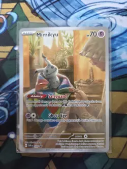 Pokemon TCG Mimikyu Scarlet & Violet Paldea Evolved SVP075 Promo Card - Image 1