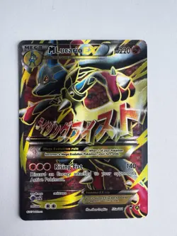 Pokemon TCG M Lucario EX 55a/111 Furious Fists Holo Full Art Ultra Rare Card NM - Image 3